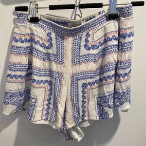 Lovers and Friends high waisted shorts.